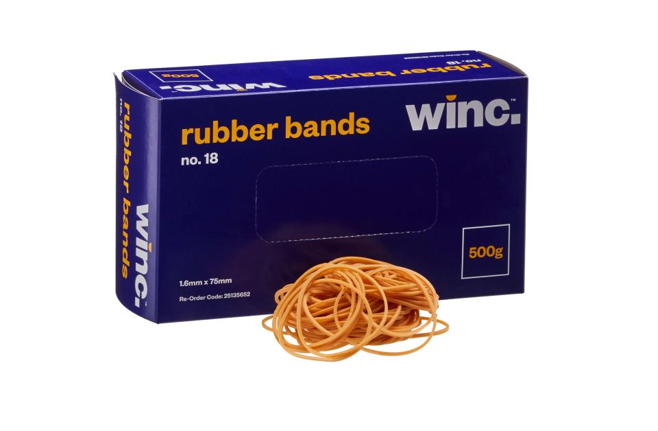 Winc Rubber Bands No. 18 500g