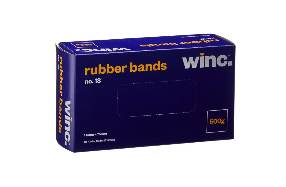 Winc Rubber Bands No. 18 500g