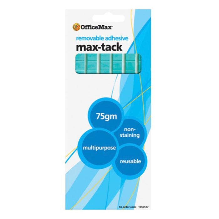 Winc Max-tack Reusable Adhesive Squares Blue 75g