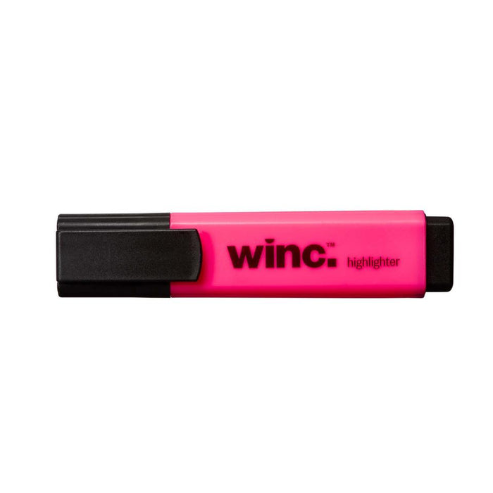 Winc Highlighter Chisel Tip 2.0-5.0mm Pink Box 5