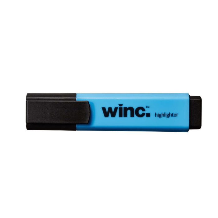 Winc Highlighter Chisel Tip 2.0-5.0mm Blue Box 5