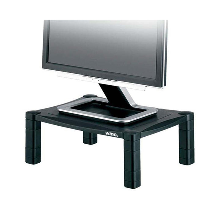 Winc Monitor Stand 20kg Capacity Black