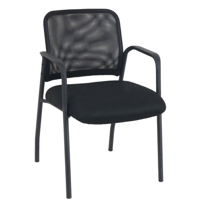 Winc Access Recruit Visitor Chair 4 Leg Mesh Back with Removable Arms