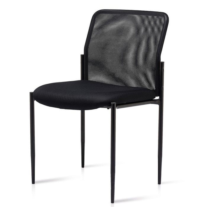 Winc Access Recruit Visitor Chair 4 Leg Mesh Back with Removable Arms