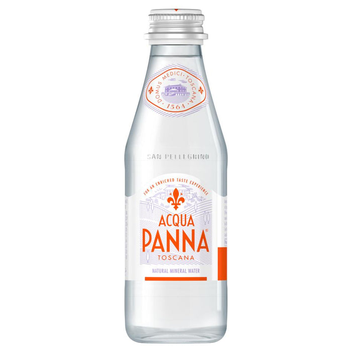 Acqua Panna Still Mineral Water Glass Bottle 250ml Box of 24