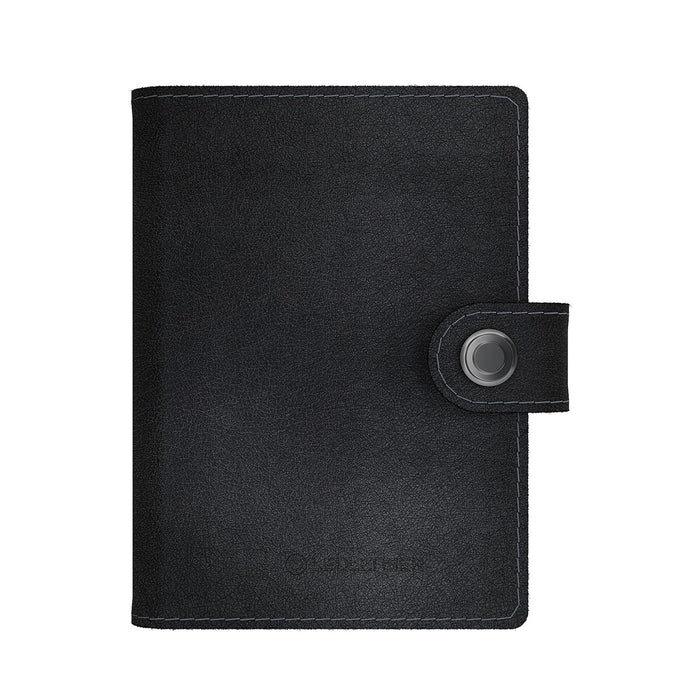 Ledlenser Lite Wallet Black Leather Built in 150lm Torch & RFID Protection