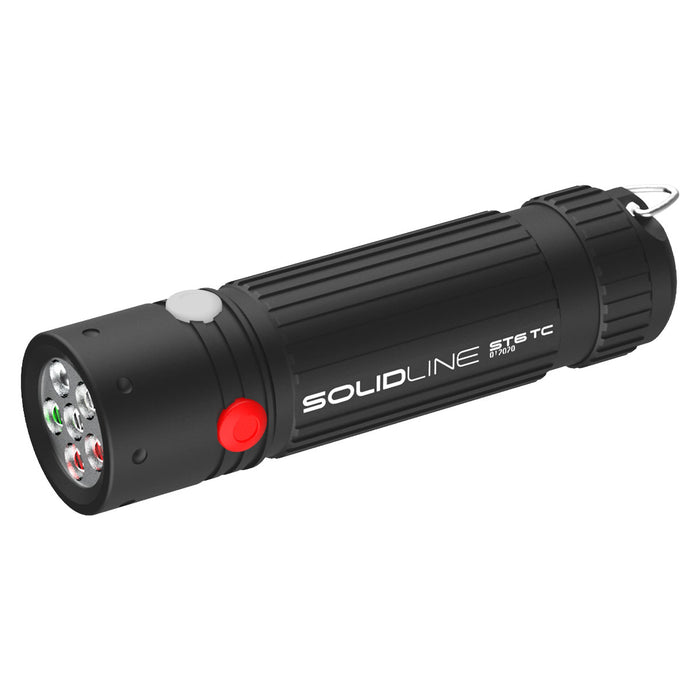 Ledlenser Solidline ST6TC 50lm White Red & Green LED Output Robust Multi-Purpose Flashlight