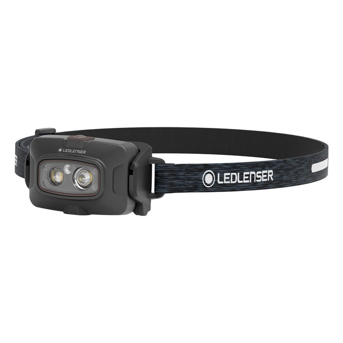Ledlenser HF4R Signature 600lm Rechargeable IP68 Flood & Spot Beam RGB 72 grams Headlamp Black
