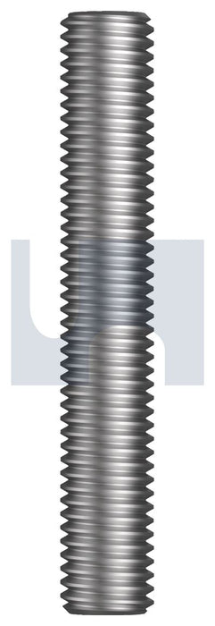 ALLTHREAD ROD LEFT HAND LEFT HAND PLAIN DIN976 / CLASS 4.6 UTS M10 1m