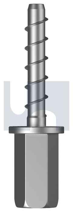 XBOLT PRO - VERTICAL HANGER ZINC PLTD (ROHS COMPLIANT) ETA OPT 1/C1 C2 FR/AS5216 M10/M12 60 (100PK)