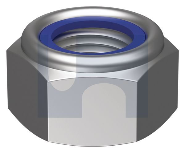 UNF NYLOC HEX NUT 316 STAINLESS HEC / A4 1/4 UNF - Pack of 100