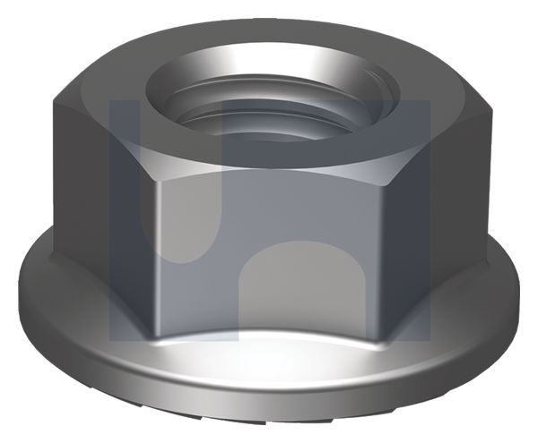 UNC SERRATED HEX FLANGE NUT ZINC PLATE IFI 145 / B18 2.2 / GRADE 8 1/2 UNC - Pack of 100