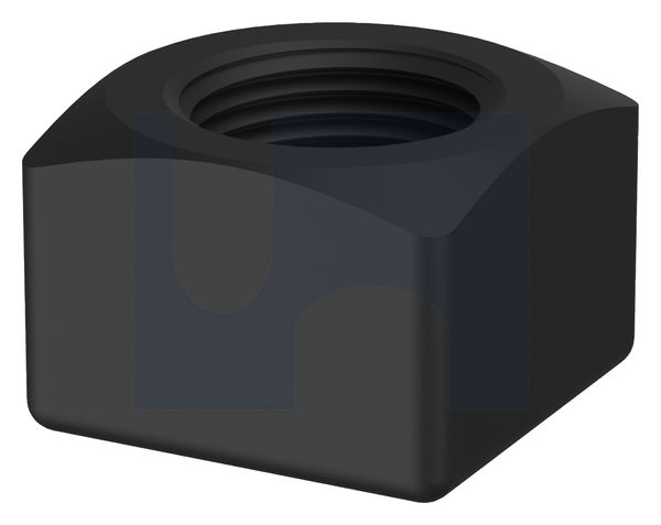 UNF TRACK NUT SQUARE PLAIN HEC / GRADE 8 5/8 UNF - Pack of 100