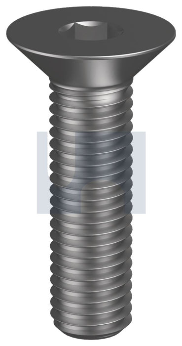 BSW SOCKET SCREW COUNTERSUNK H PLAIN BS2470 / ASTM F835 3/8 BSW 2-1/2 - Pack of 50