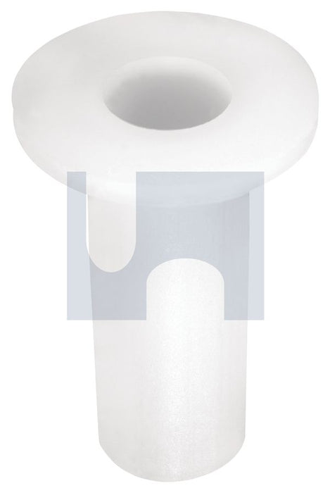 WASHER-BUSHING NYLON NATURAL WITH SHOULDER M16 50 - Pack of 50