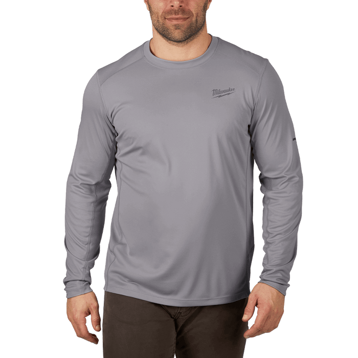 WORKSKIN Light Shirt Long Sleeve Grey