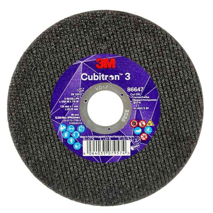 86647 C3COW 60+ T41 125X1X22.23MM ZZ 25/50 WL 125mm x 1mm x 22.23mm