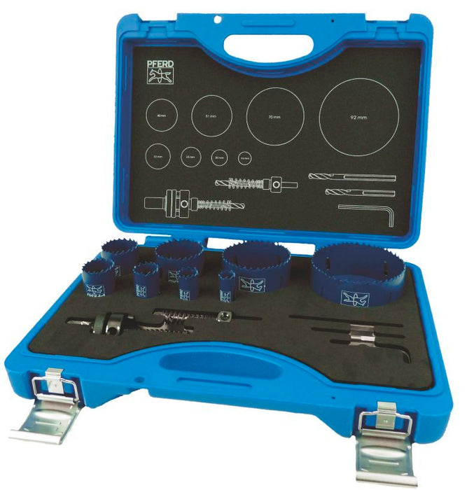 13pc Bi-Metal Engineers Hole Saw Set