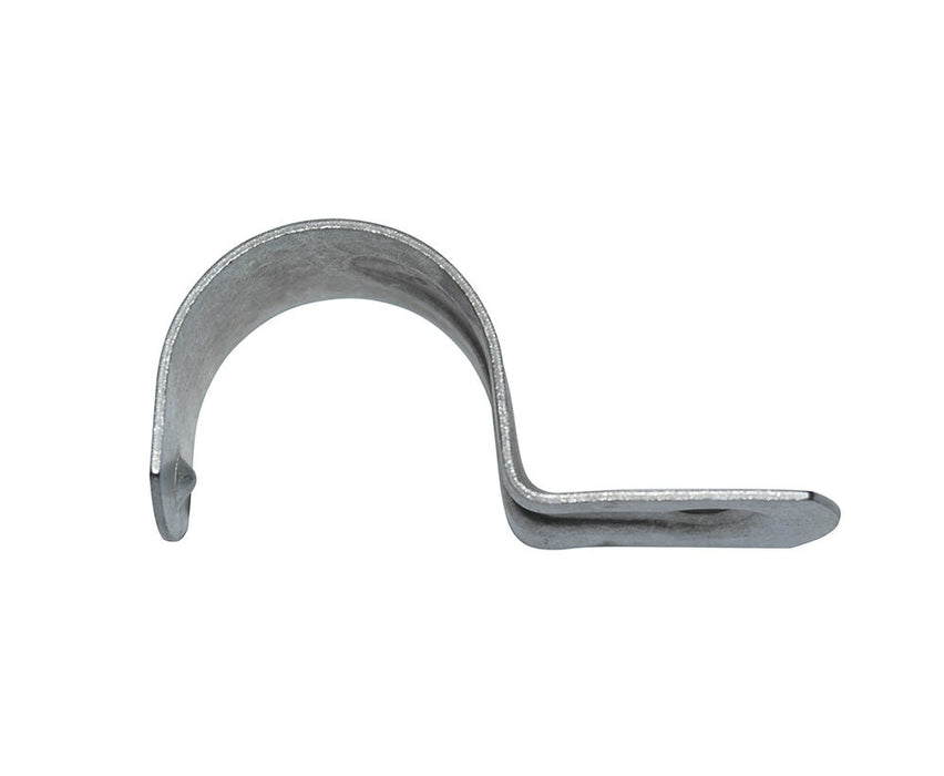 SADDLE HALF ZINC PLATED 6.5MM HOLE 32MM Box of 50