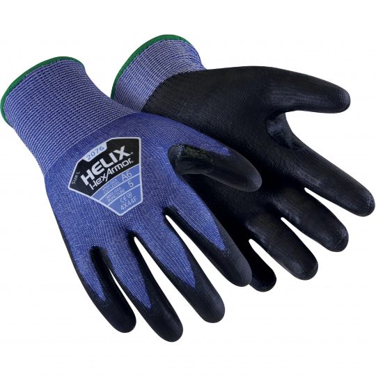 HexArmor Helix High Cut Blue Glove