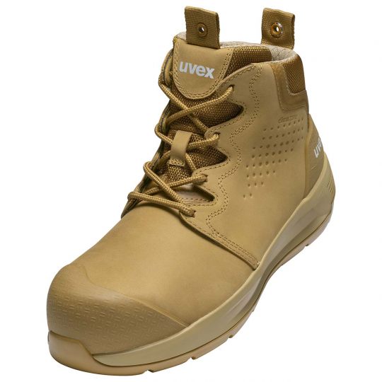 Uvex 2 x-flow zip tan 135mm laceup boot Extra Wide