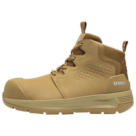 Uvex 2 x-flow zip tan 135mm laceup boot Extra Wide