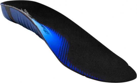 tuneup 2.0 low arch insole, blue, width 11/14