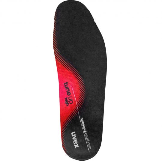 tuneup 2.0 high arch insole, red, width 11/14