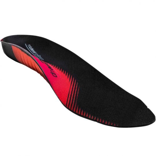 tuneup 2.0 high arch insole, red, width 11/14