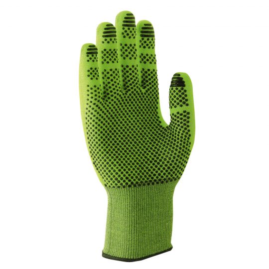 Uvex C500 HPV Dot palm coated Lime/Anthracite Dry