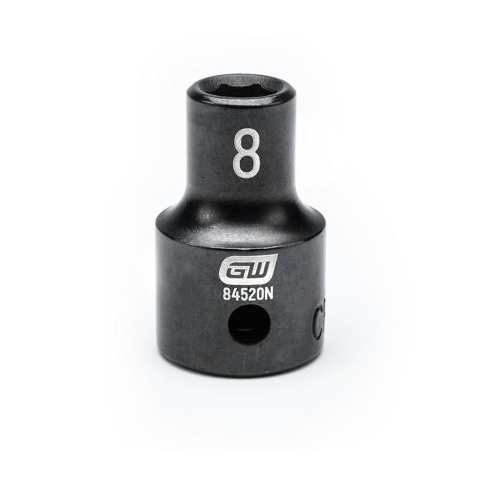 1/2"DRIVE 8MM STANDARD IMPACT SOCKET