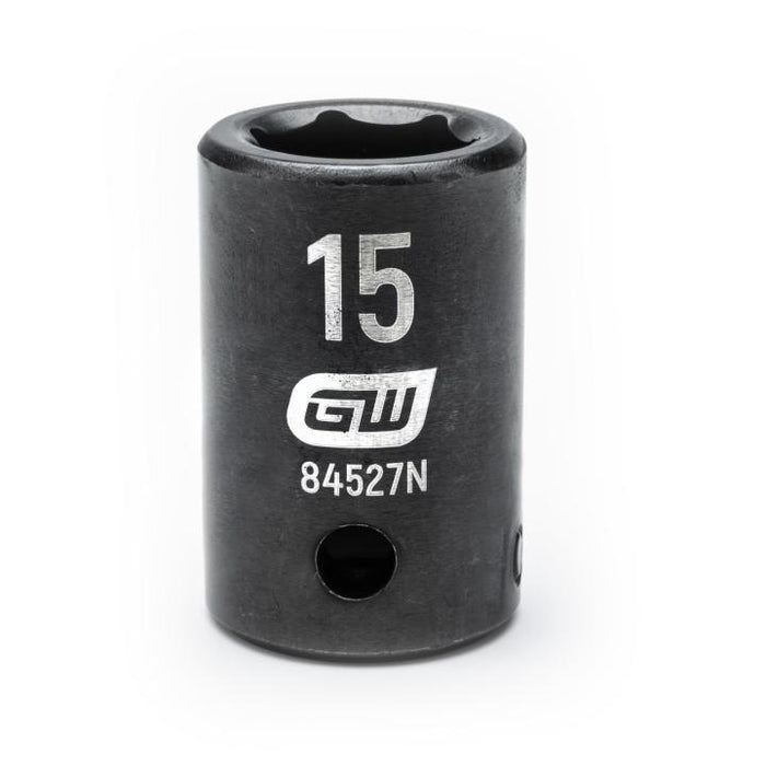 1/2"DRIVE 15MM STANDARD IMPACT SOCKET