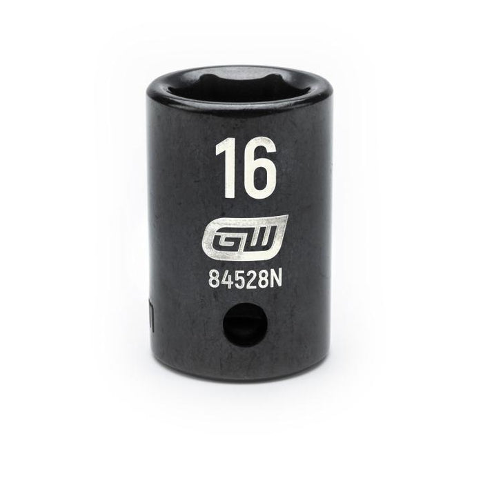 1/2"DRIVE 16MM STANDARD IMPACT SOCKET