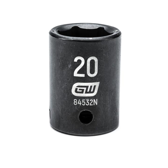 1/2"DRIVE 20MM STANDARD IMPACT SOCKET