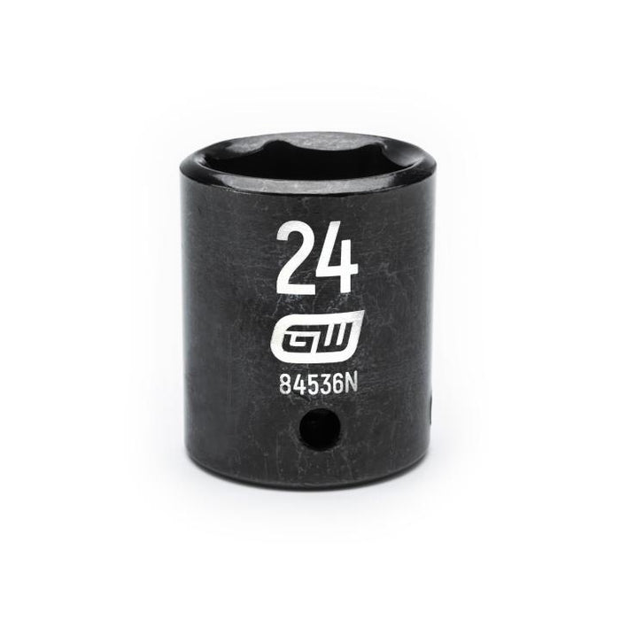 1/2"DRIVE 24MM STANDARD IMPACT SOCKET