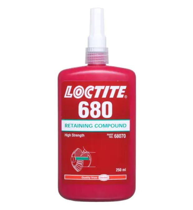 Loctite 680 - Retaining Compound - High Strength - Fast Cure 250 ml