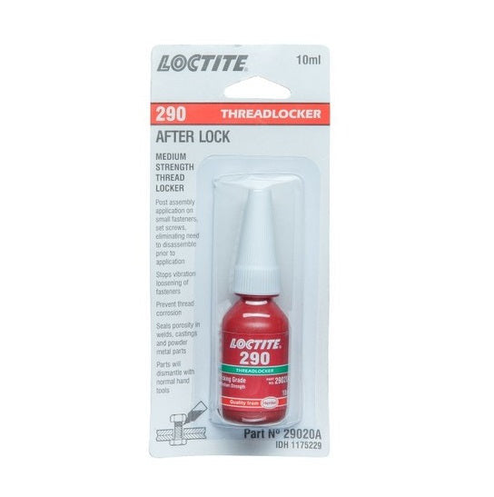 Loctite 290 - Threadlocker - Medium Strength - Green - Wick In 10 ml