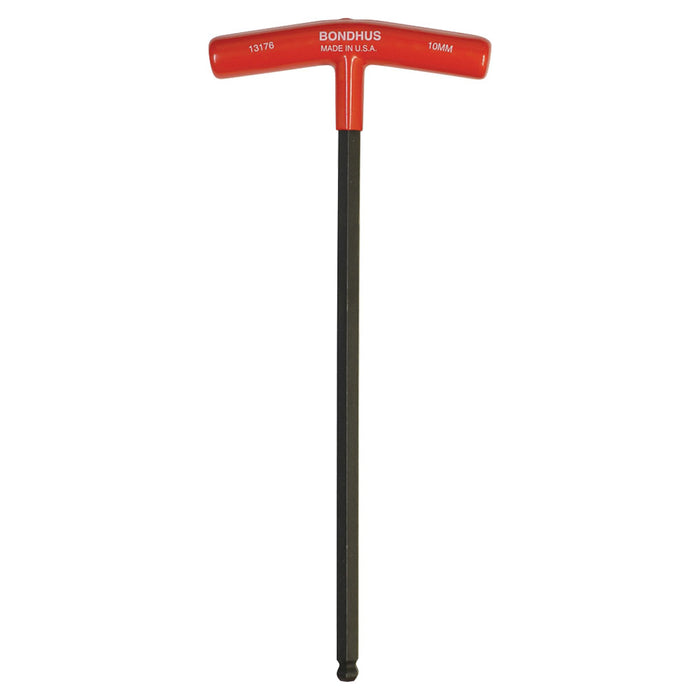 BONDHUS 3/16" HEX T-HANDLE 5.6" (141MM) TAG-BAR 1PK