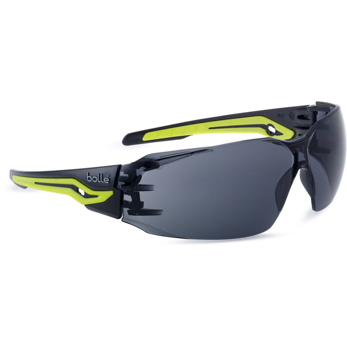 SILEX+ Black / Yellow Temples Platinum AS/AF Smoke Lens