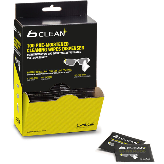 B-Clean New B100 Dispenser - With 100 Cleaning Tissues/Wipes (Replace 1651100)