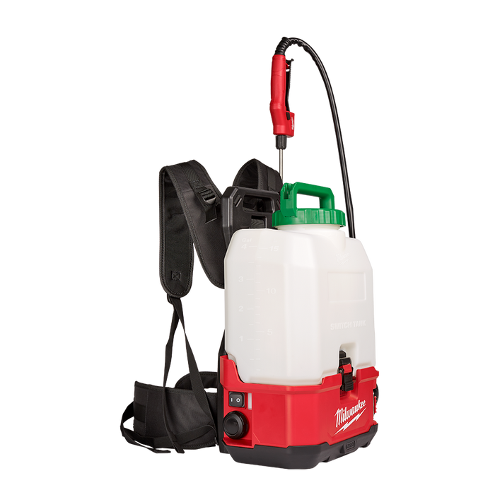 M18™ SWITCH TANK™ 15 Litre Backpack Chemical Sprayer with Powered Base (Tool Only)