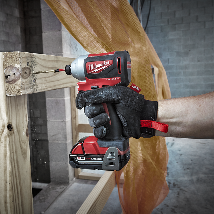 M18™ Compact Brushless 1/4" Hex Impact Driver