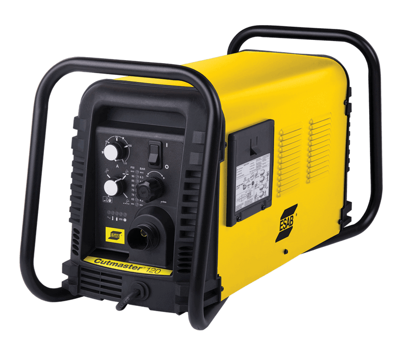 ESAB Cutmaster 120 (40mm) w 6.1m SL100 Torch, 20-120A@40%, 415V/32A