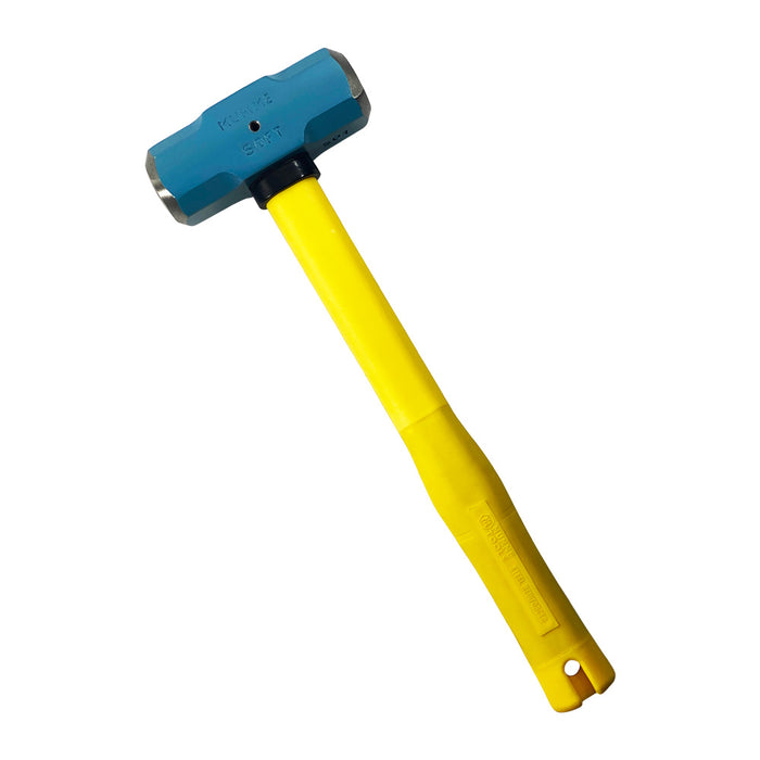 4lb Normalised Demolition Hammer - Yellow Pinned Fibreglass Handle