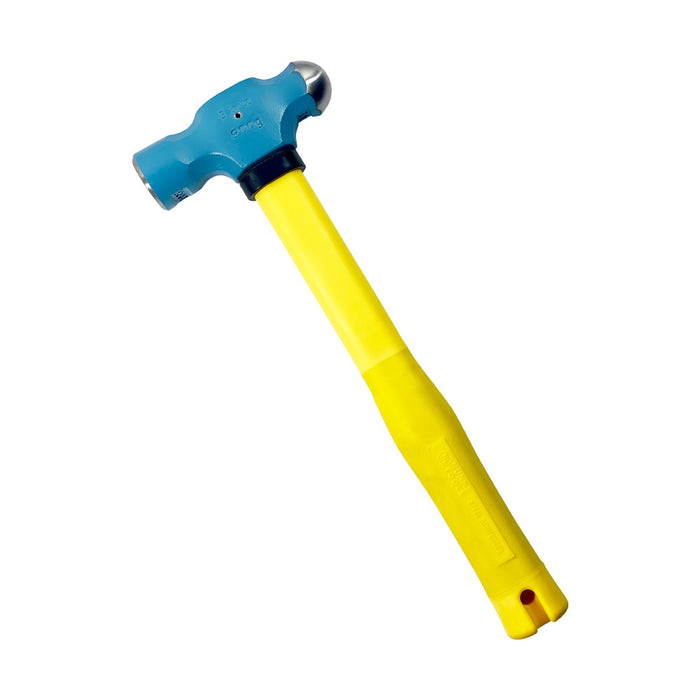 900g Normalised Ball Pein - Yellow Pinned Fibreglass Handle