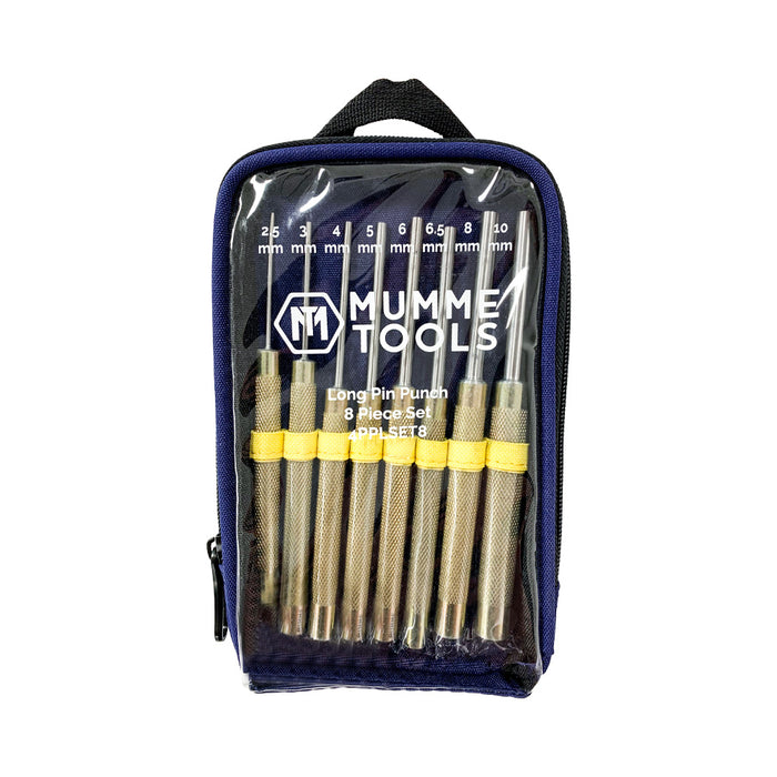 Long Pin Punch 8 Piece Set