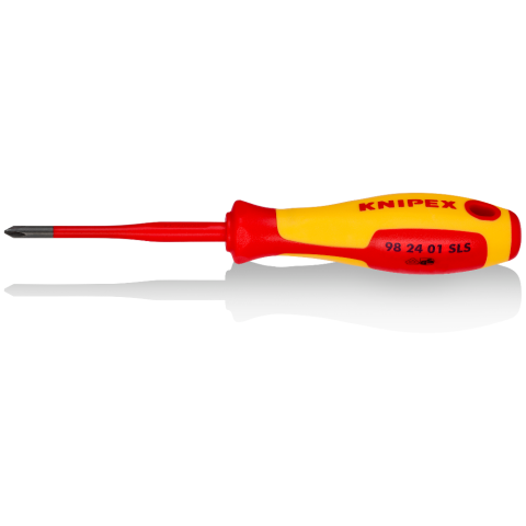 KNIPEX 1000V S/DRIVER PLUS/MINUS PH1-AF KNIPEX — Hillcock Industrial