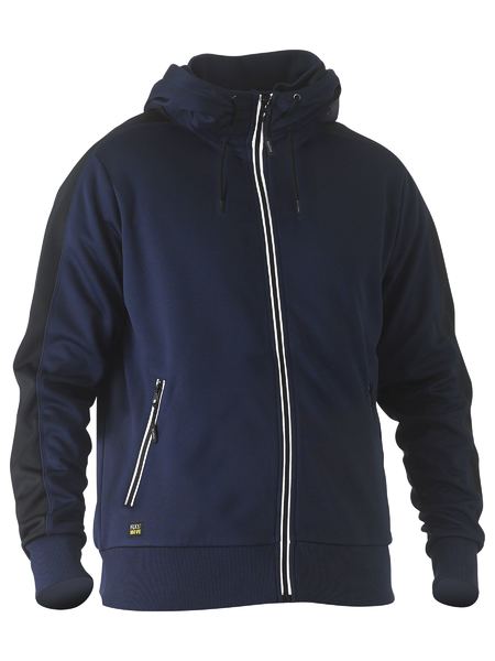 Bisley Recycle Flx & Move™ Zip Hoodie Navy