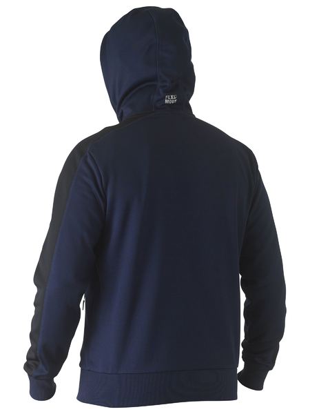 Bisley Recycle Flx & Move™ Zip Hoodie Navy