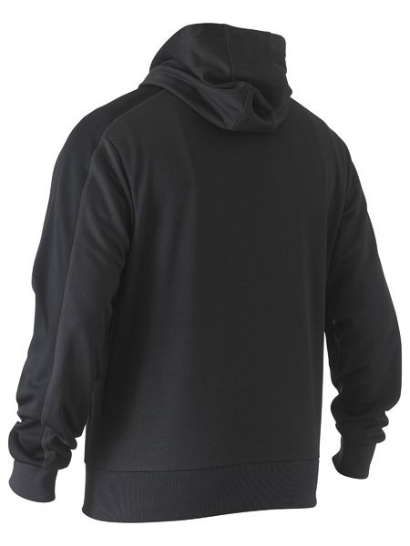 Bisley Recycle Flx & Move™ Pullover Hoodie with Print Charcoal